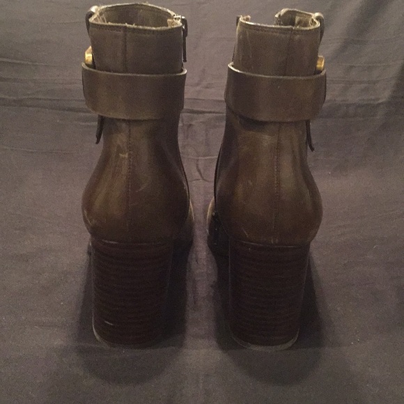 Lands End Brown Ankle Boots - Picture 3 of 6